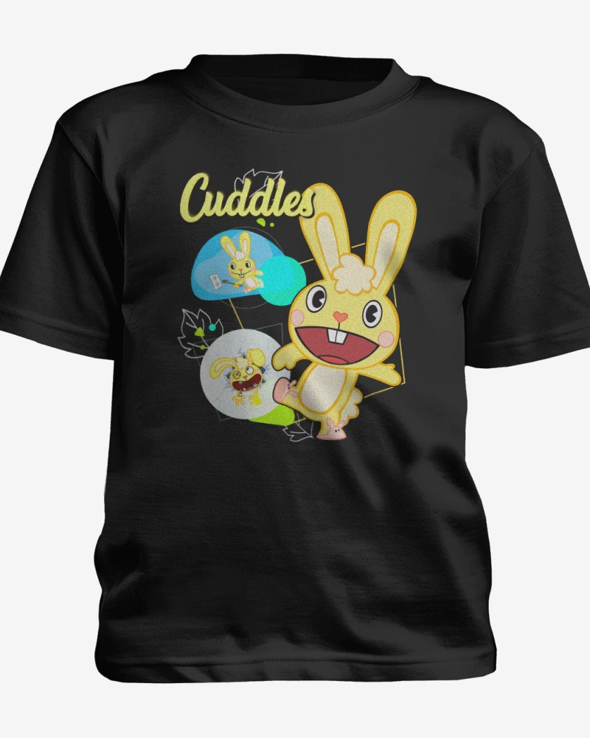 Polera de niño Negro de Cuddles 