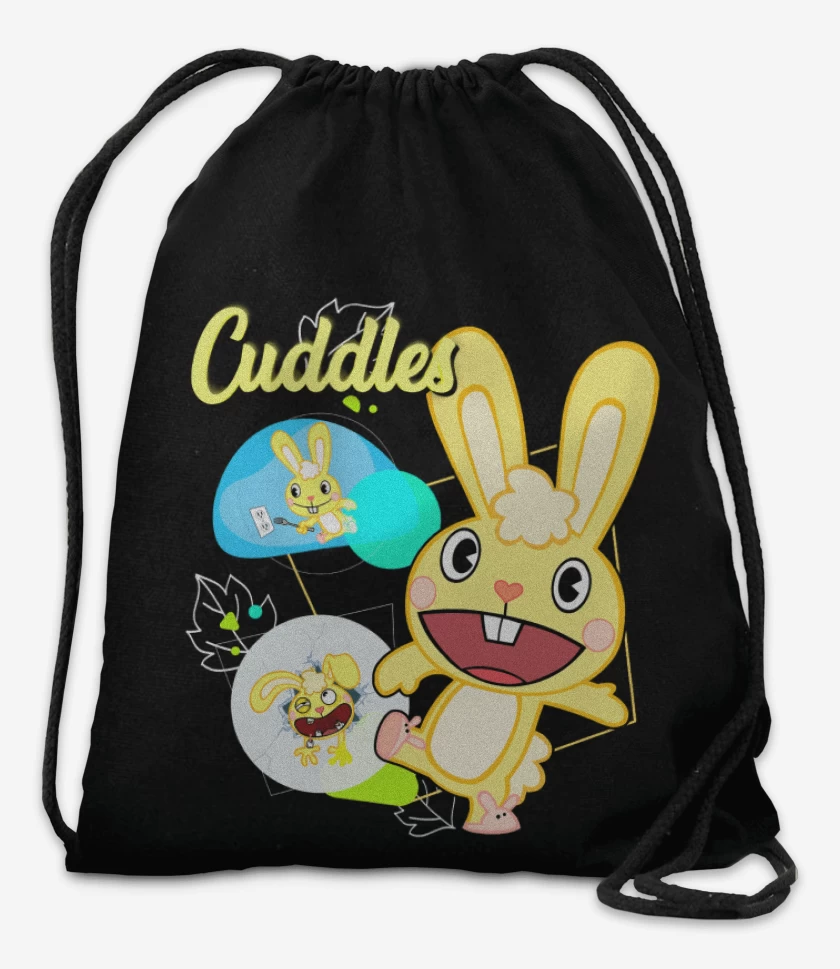 Mochila Negro de Cuddles 