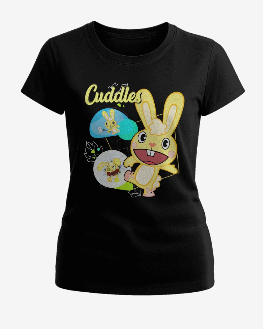 Polera de Mujer Negro de Cuddles 
