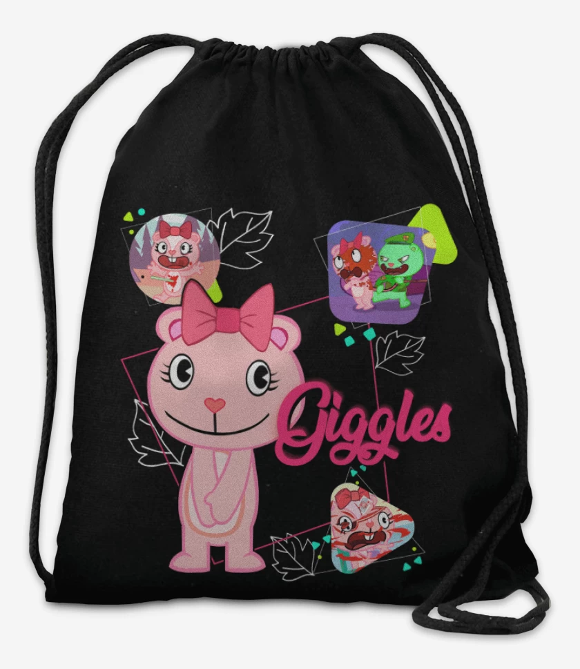 Mochila Negro de Giggles