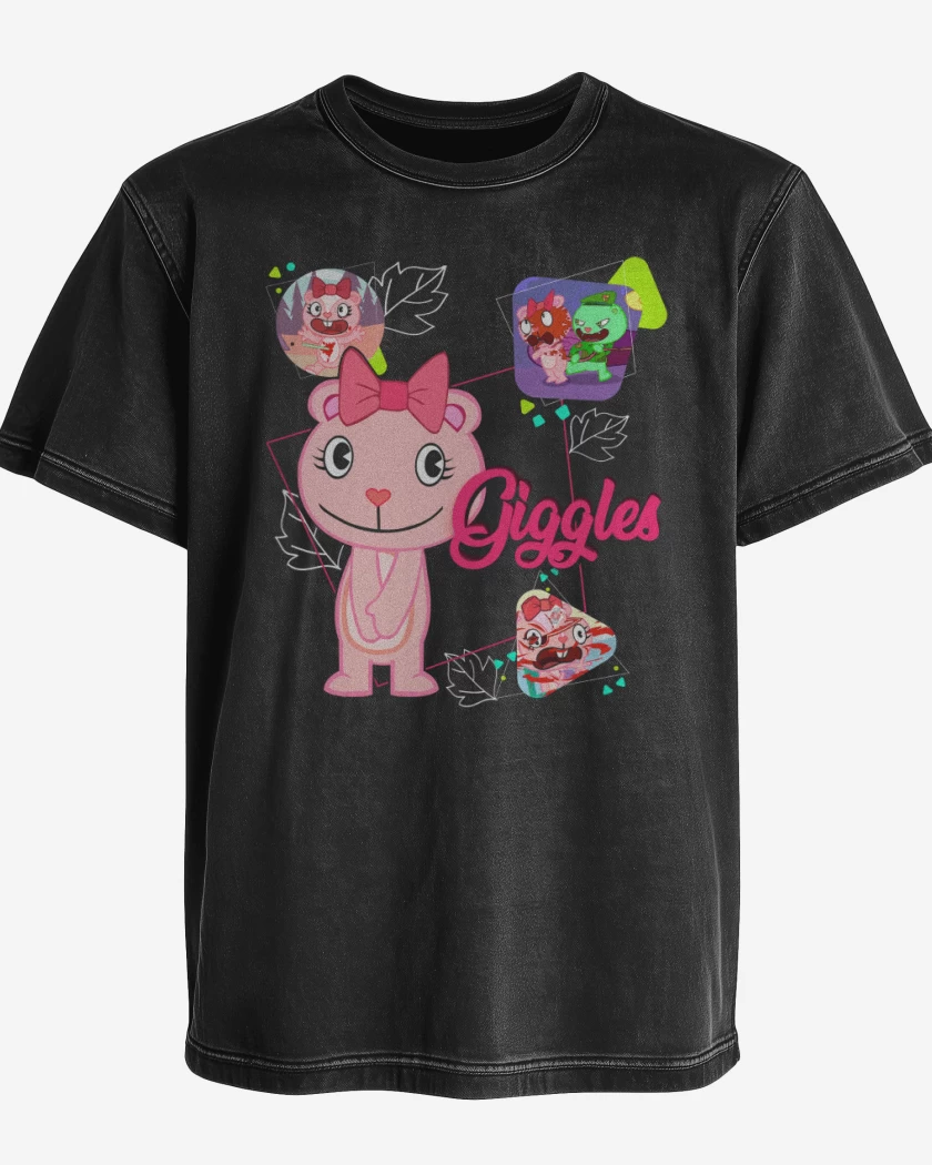 Polera desgastada Giggles