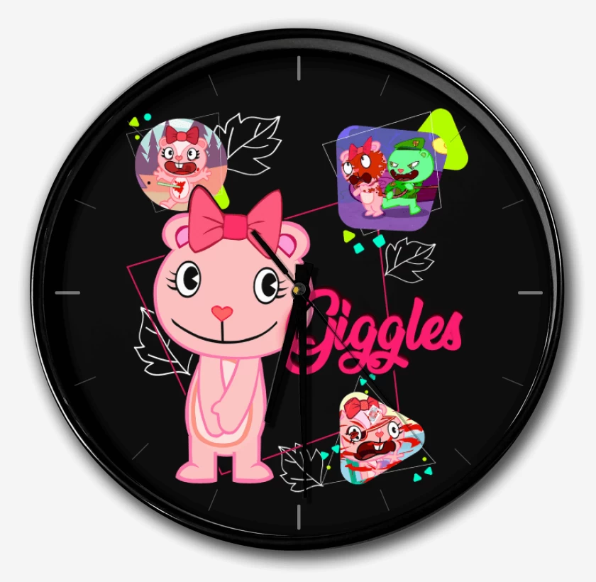 Reloj Negro de Giggles