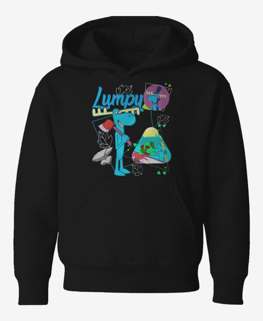 Poleron de niño Negro de Lumpy