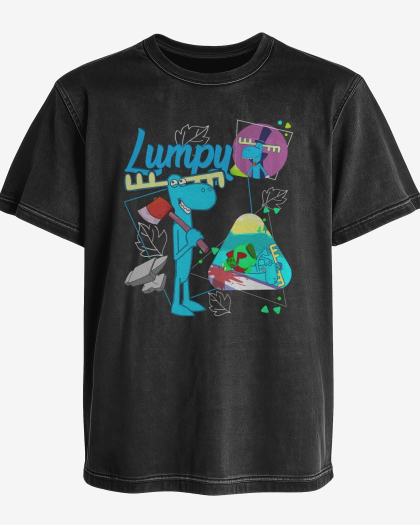 Polera desgastada Lumpy