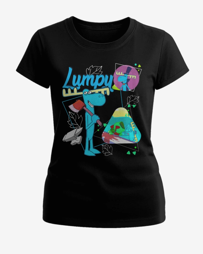 Polera de Mujer Negro de Lumpy