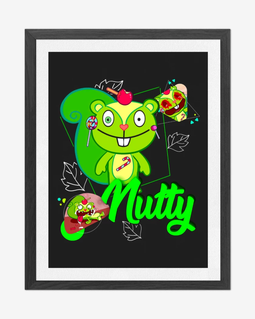 Cuadro decorativo Negro de Nutty