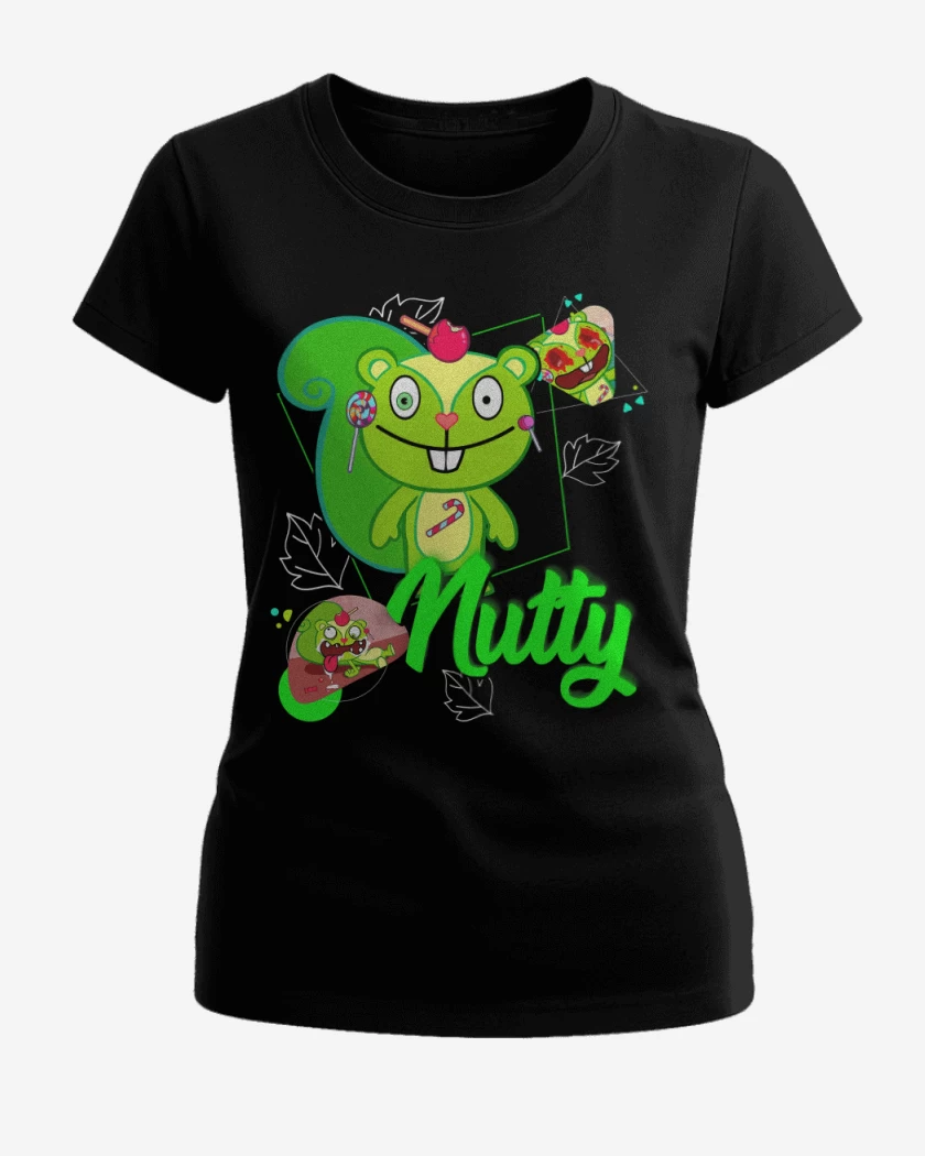 Polera de Mujer Negro de Nutty