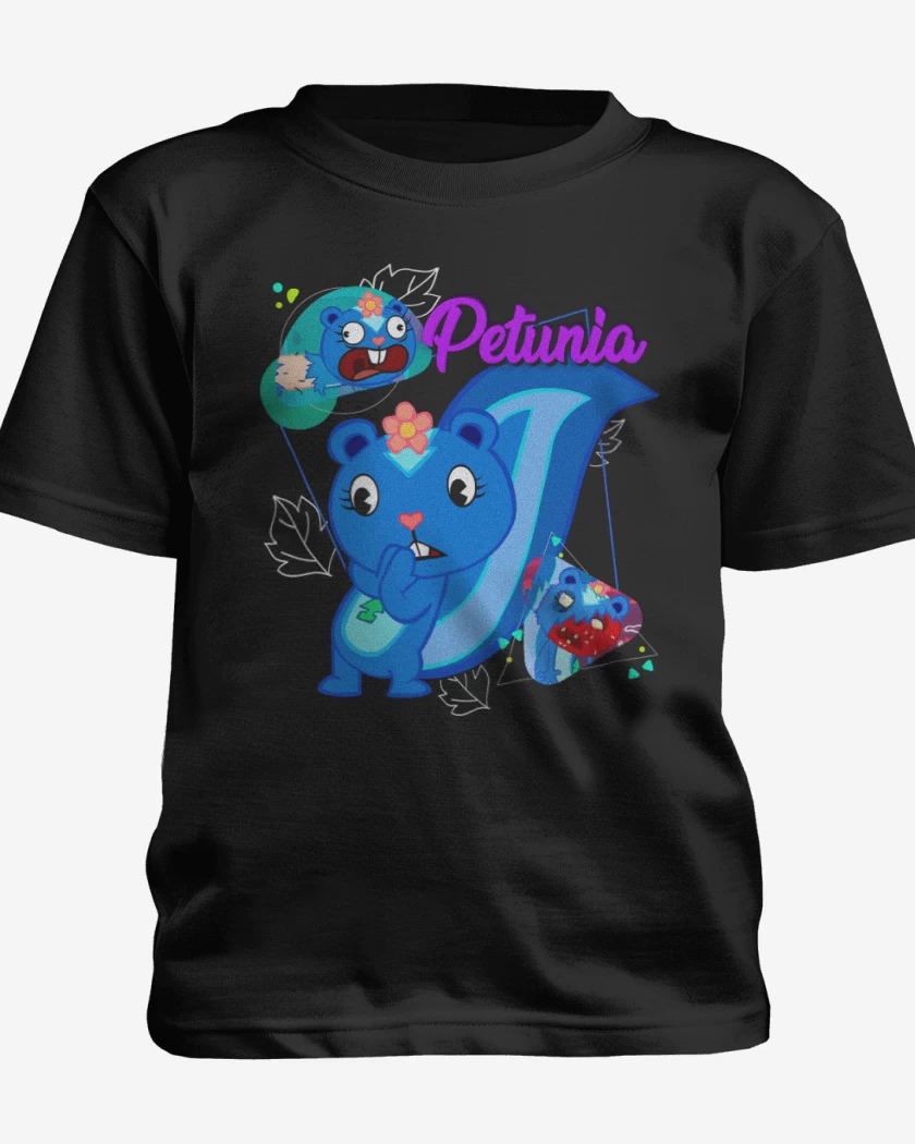 Polera de niño Negro de Petunia