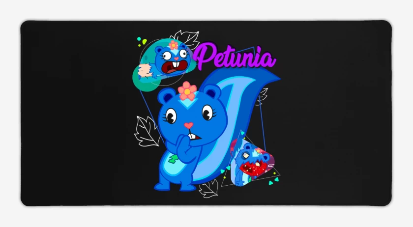 Mouse pad Gamer Petunia