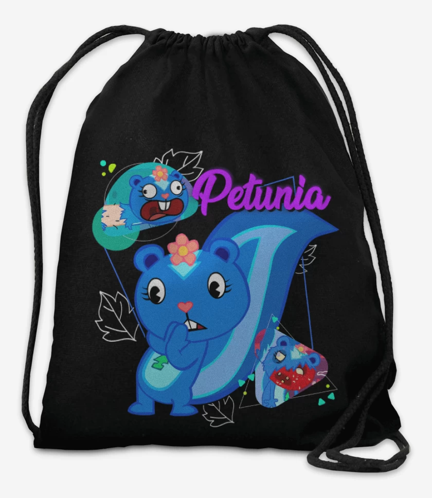 Mochila Negro de Petunia