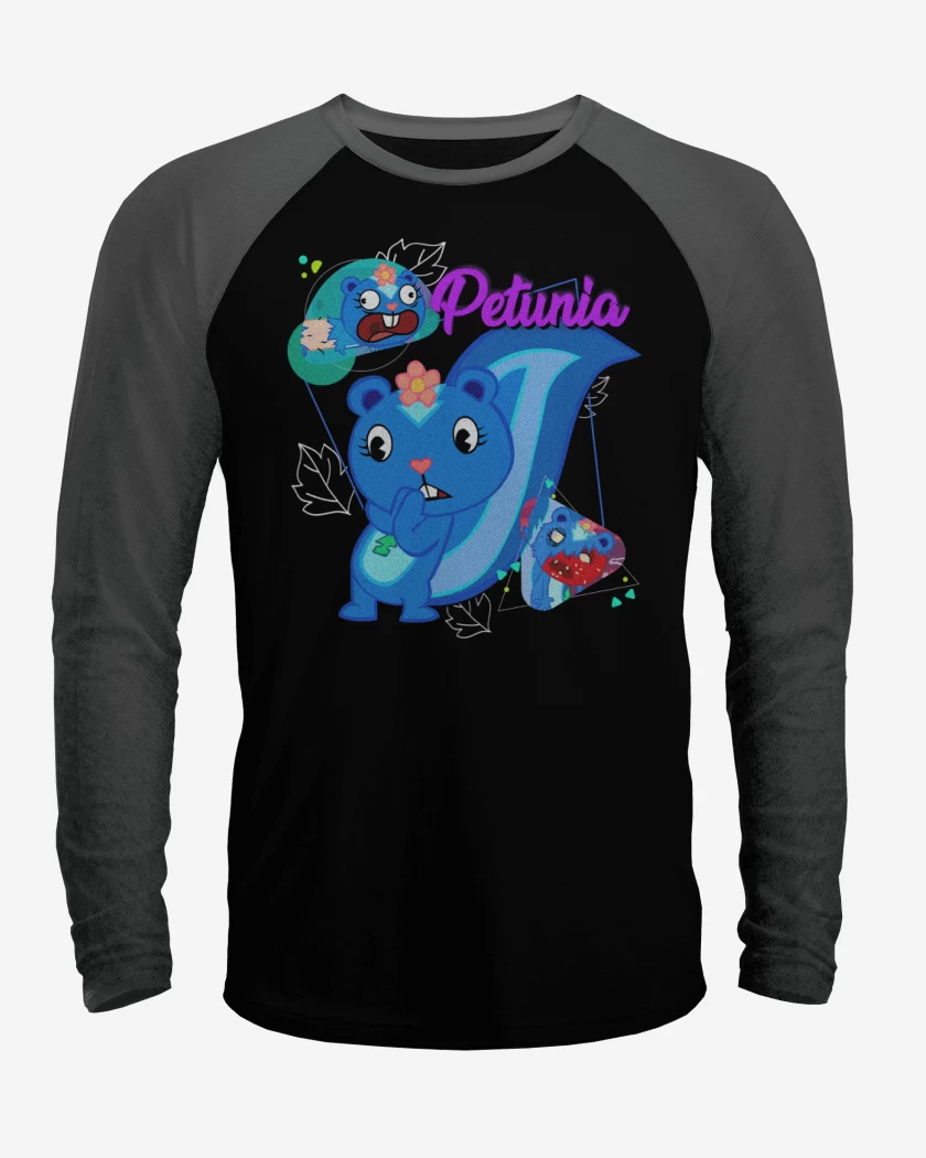 Polera Raglan Petunia