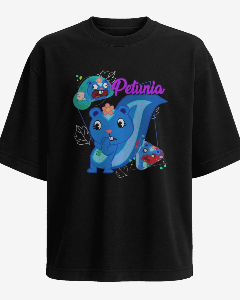 Polera Oversize Petunia