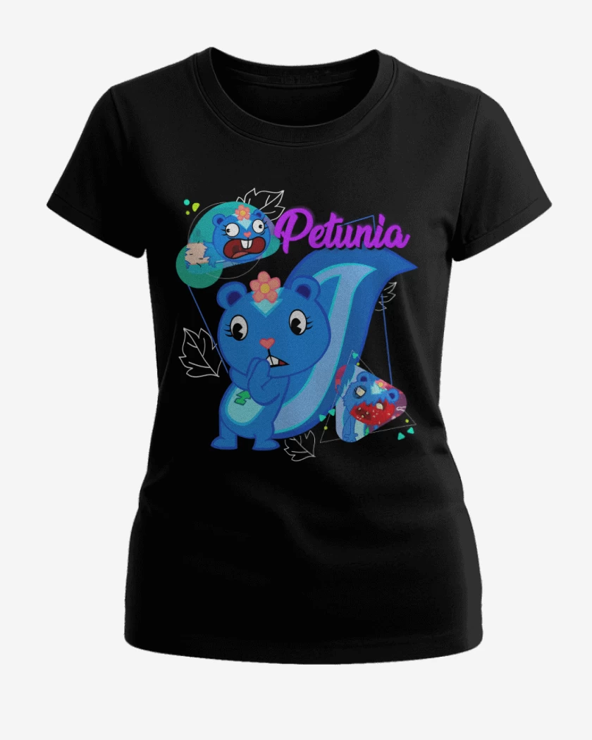 Polera de Mujer Negro de Petunia