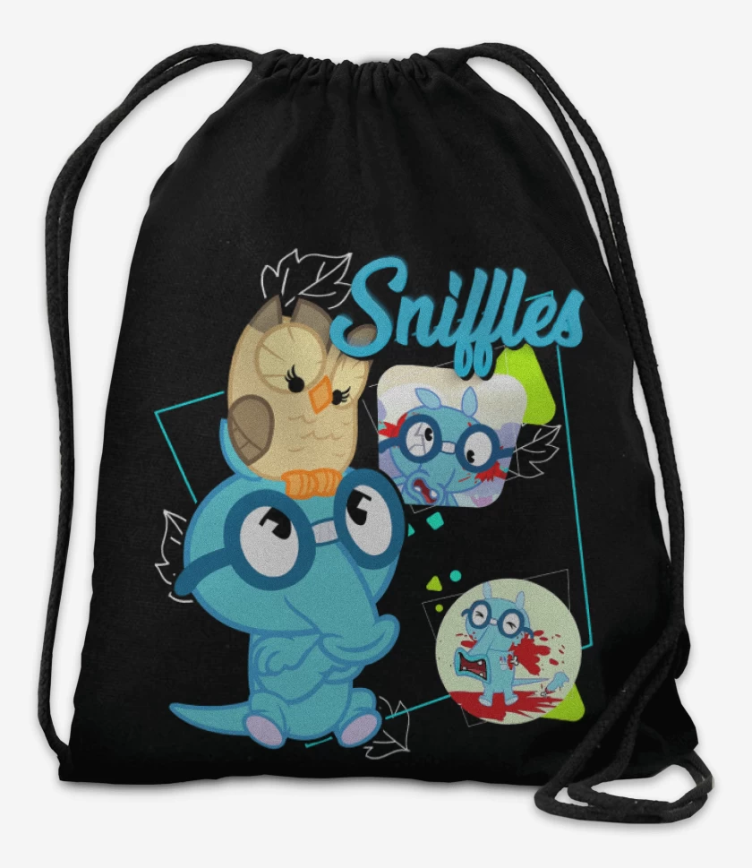 Mochila Negro de Sniffles