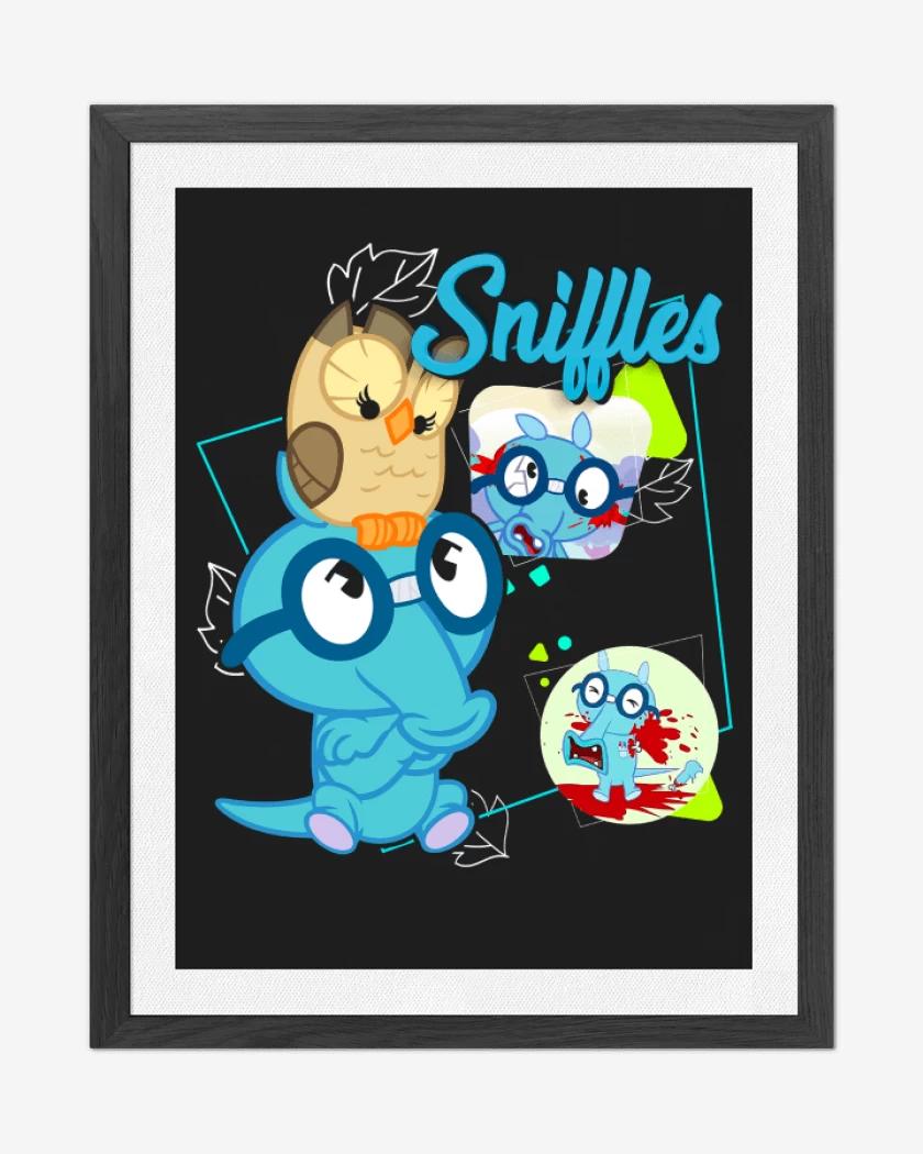 Cuadro decorativo Negro de Sniffles