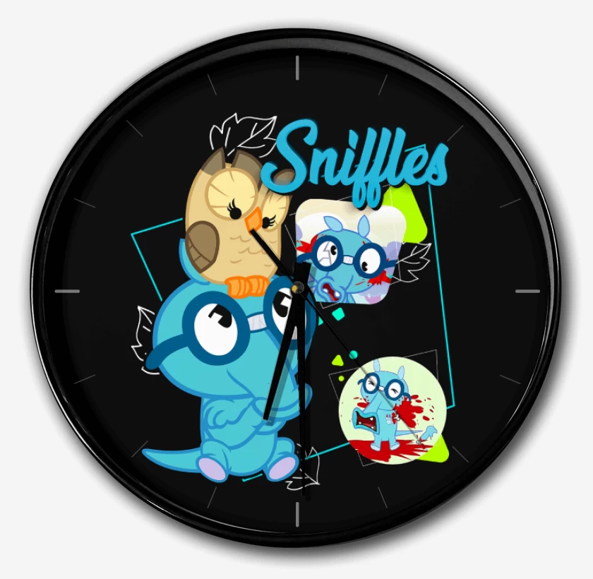 Reloj Negro de Sniffles