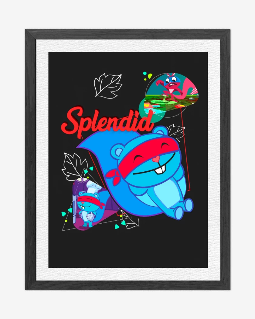 Cuadro decorativo Negro de Splendid