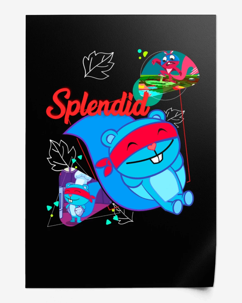 Print Negro de Splendid