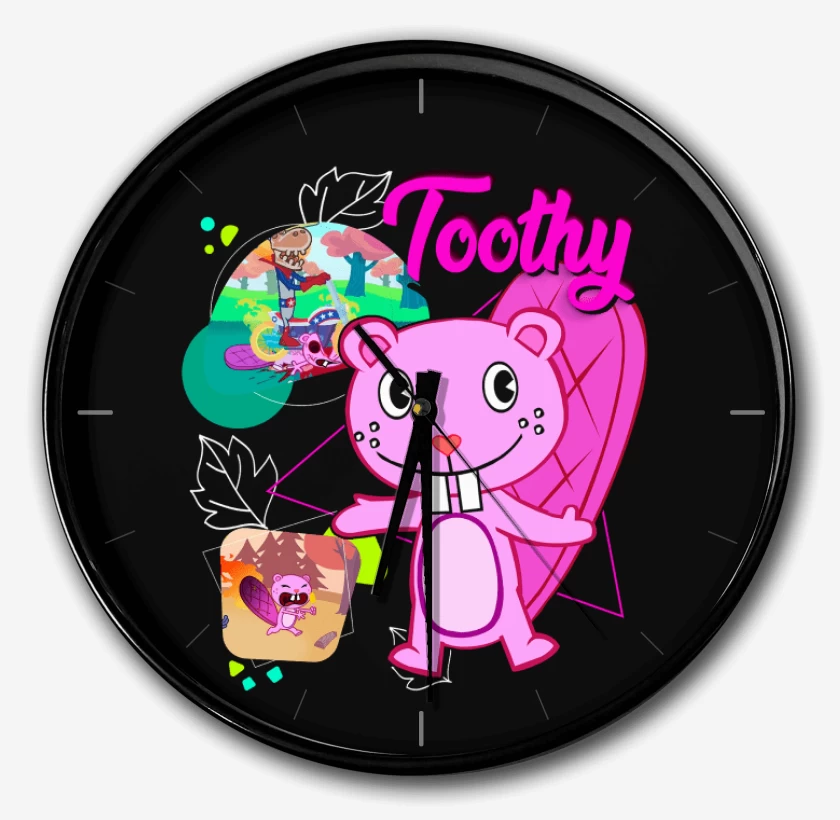 Reloj Negro de Toothy