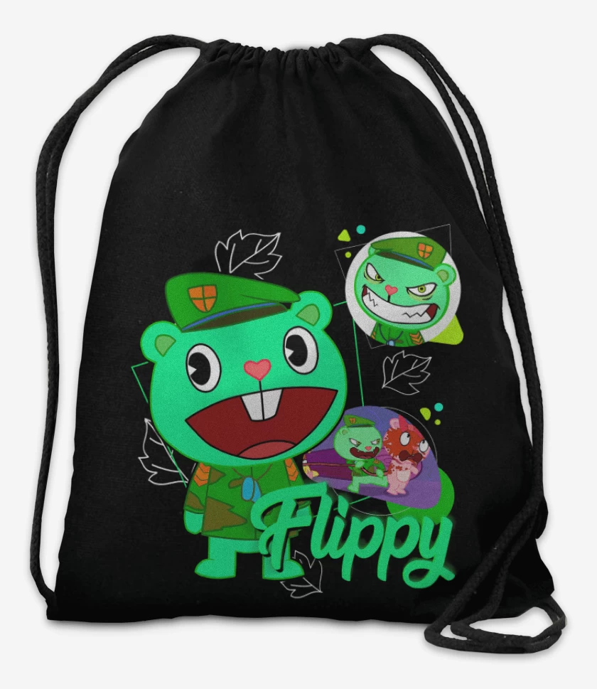 Mochila Negro de Flippy
