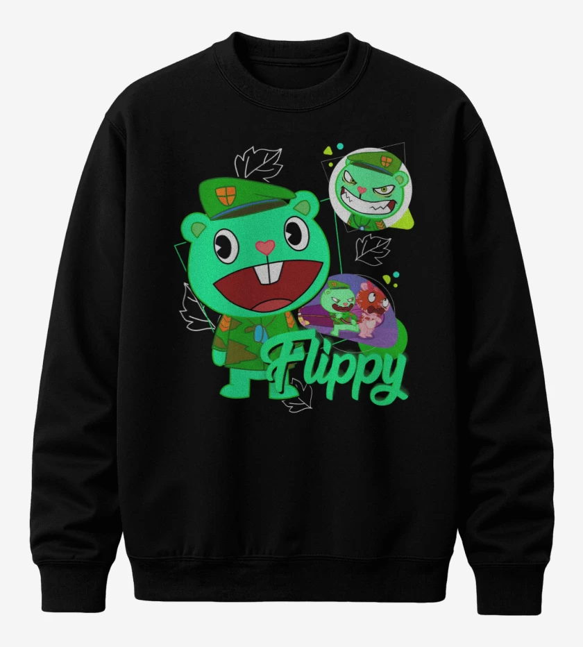 Poleron polo Negro de Flippy