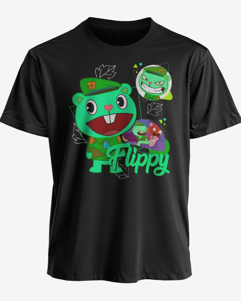 Polera premium Negro de Flippy