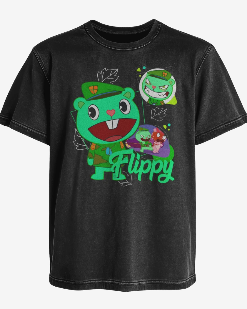 Polera desgastada Flippy