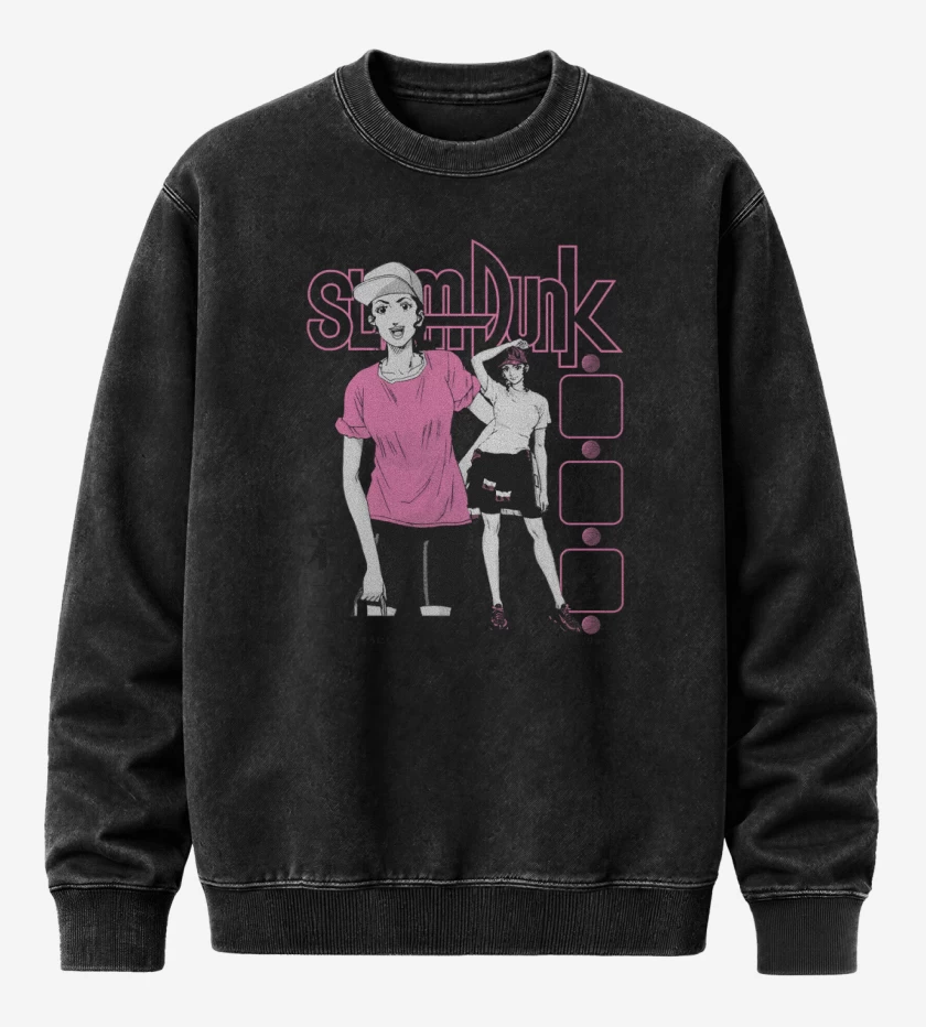 Poleron Polo Acid Wash Negro de SLDNK Ayako B