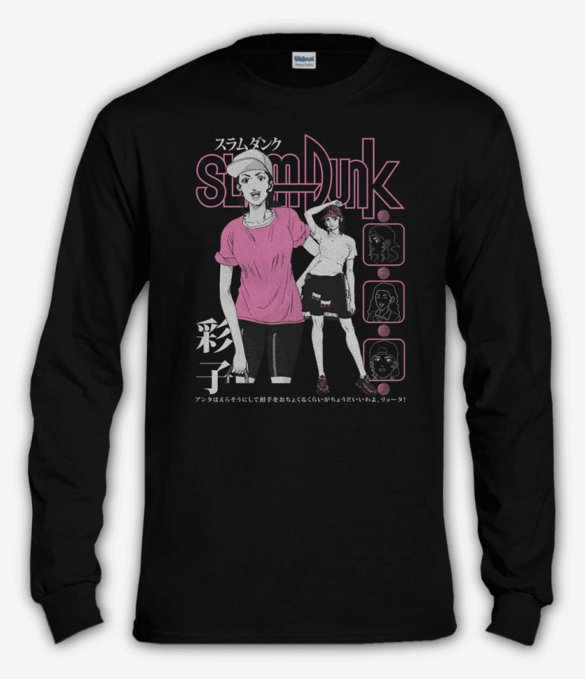 Polera manga larga Negro de SLDNK Ayako N