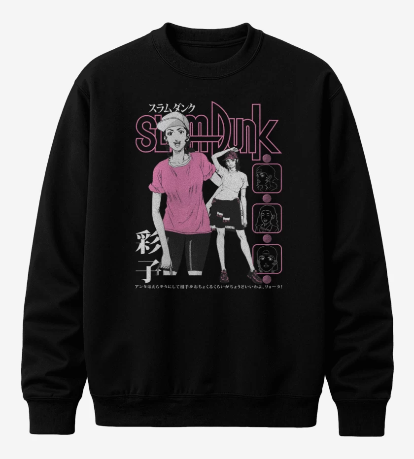 Poleron polo Negro de SLDNK Ayako N