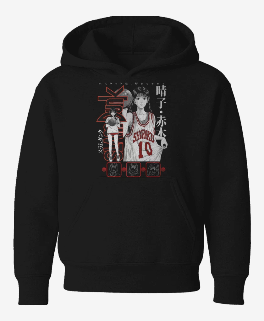 Poleron de niño Negro de SLDNK Haruko Akagi N