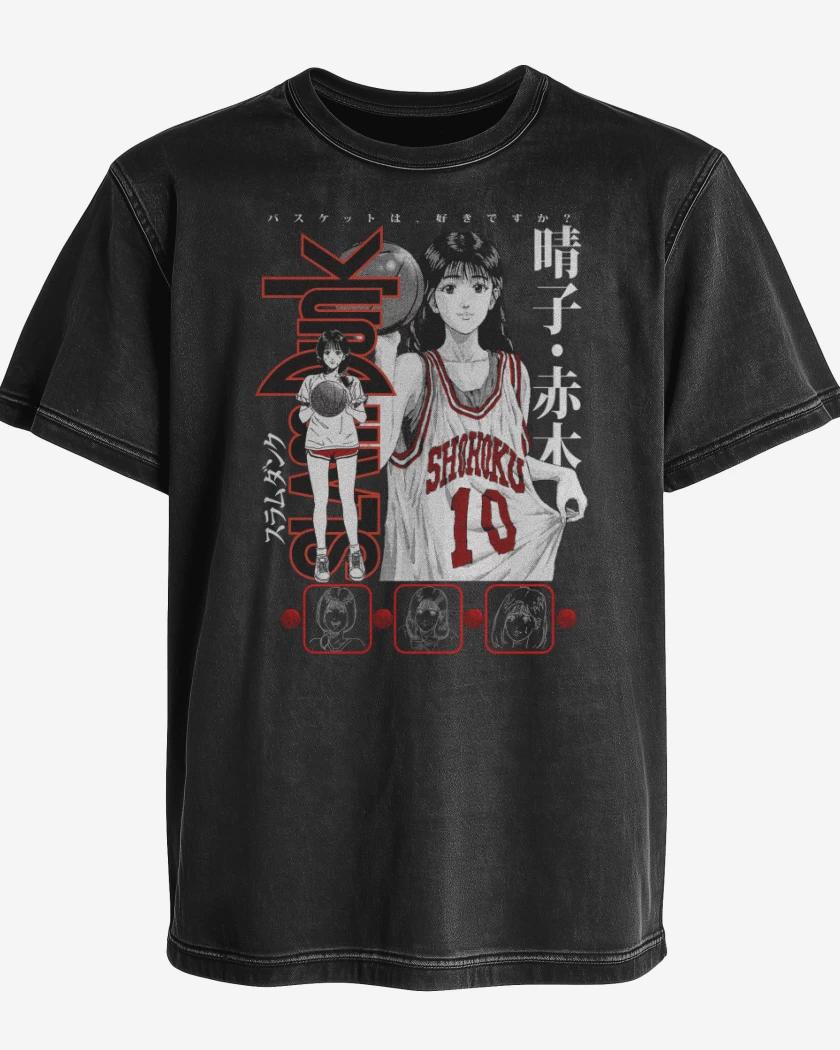 Polera desgastada Negro de SLDNK Haruko Akagi N