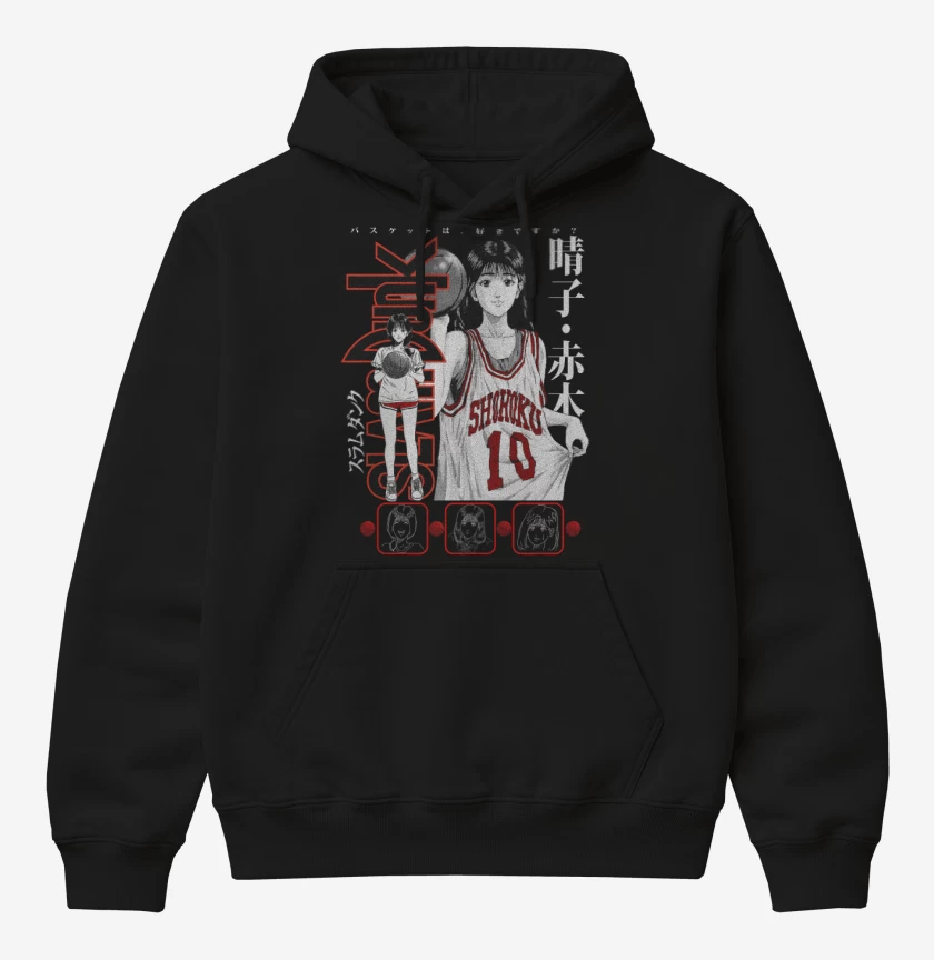 Poleron Canguro básico Negro de SLDNK Haruko Akagi N