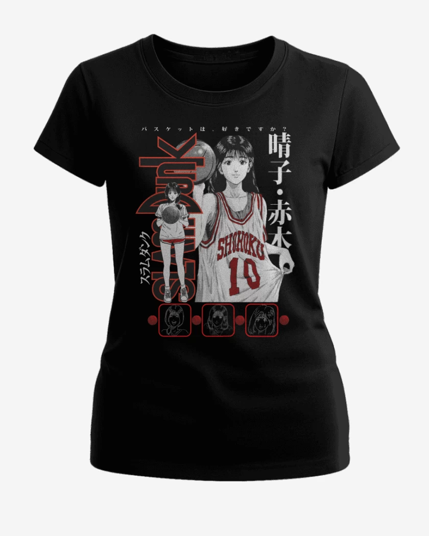 Polera de Mujer Negro de SLDNK Haruko Akagi N