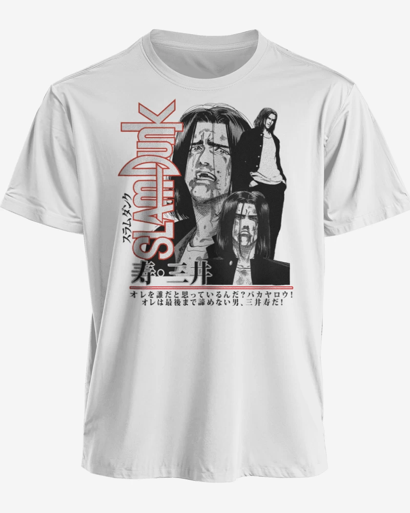 Polera premium Blanco de SLDNK Mitsui Pandillero B