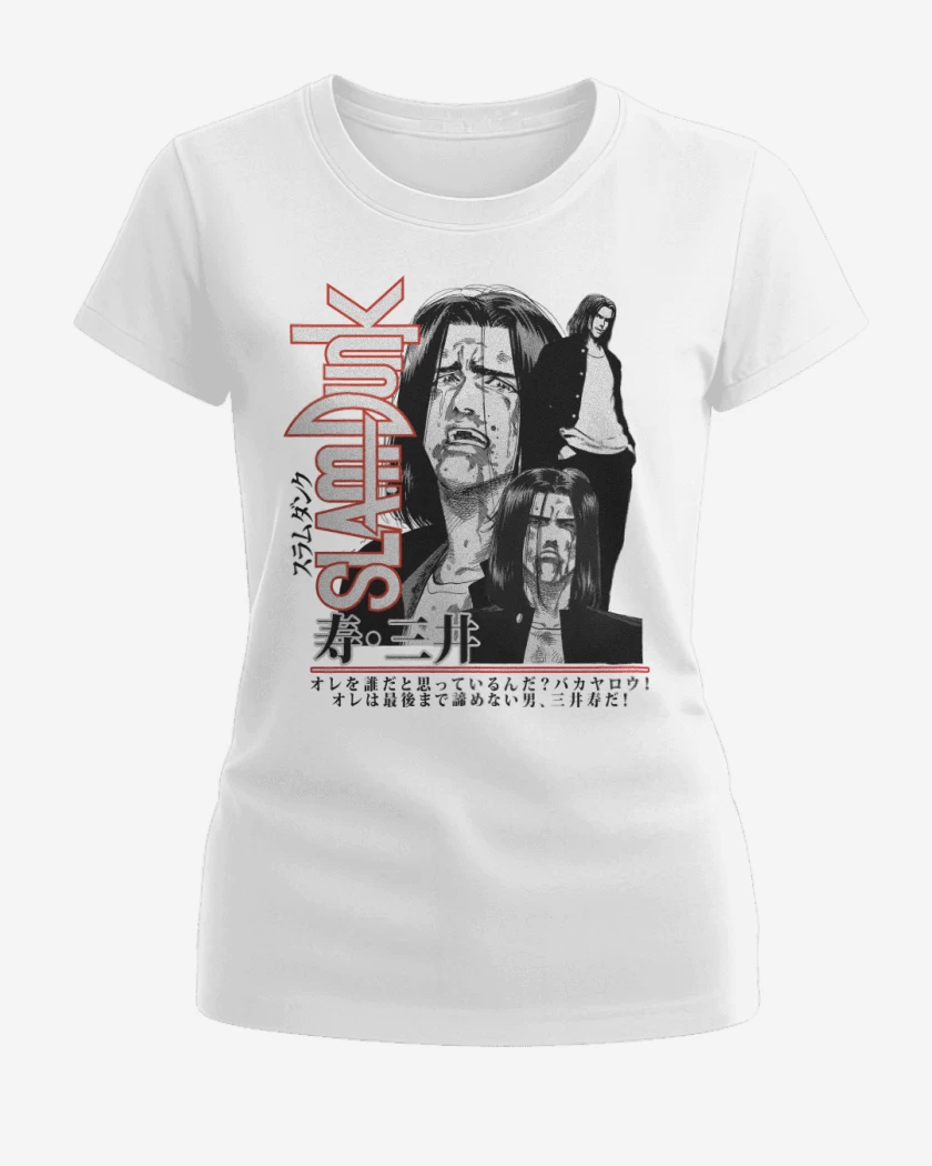 Polera de Mujer Blanco de SLDNK Mitsui Pandillero B