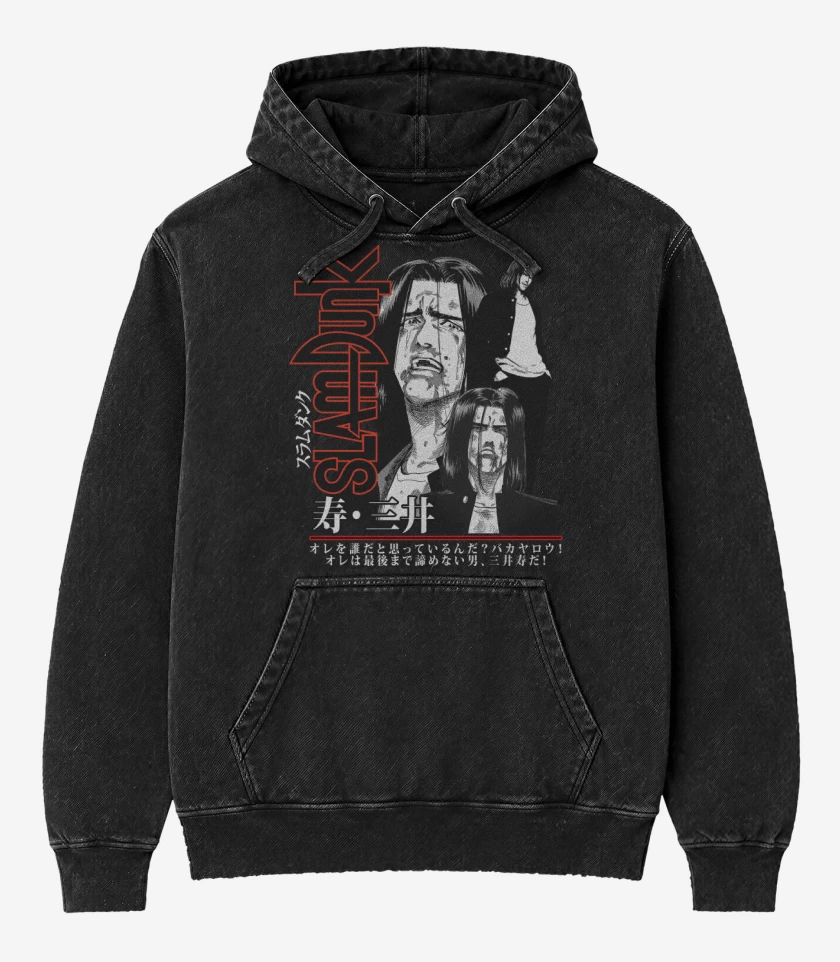 Poleron Canguro Acid Wash SLDNK Mitsui Pandillero N