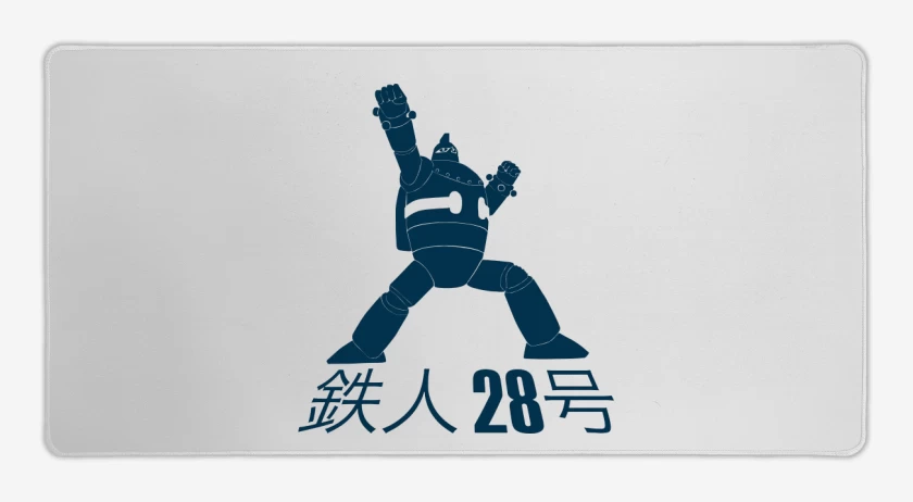 Mouse pad Gamer Blanco de Tetsujin 28-go