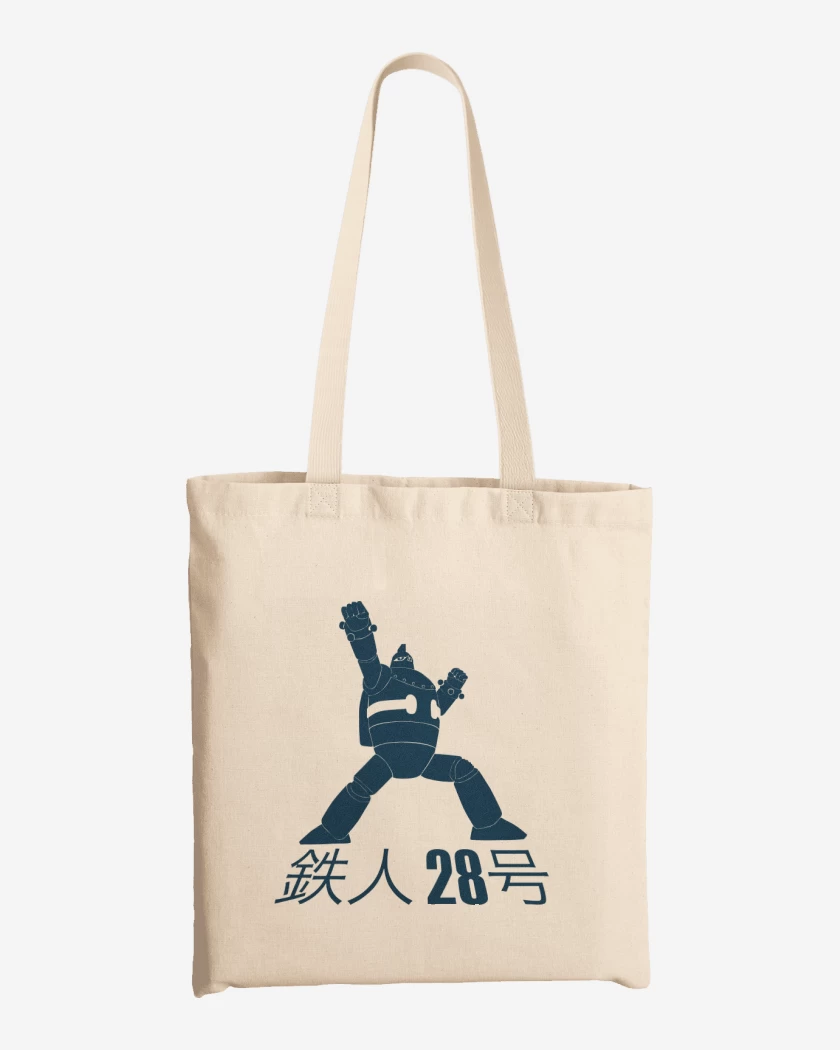 Totebag Blanco de Tetsujin 28-go