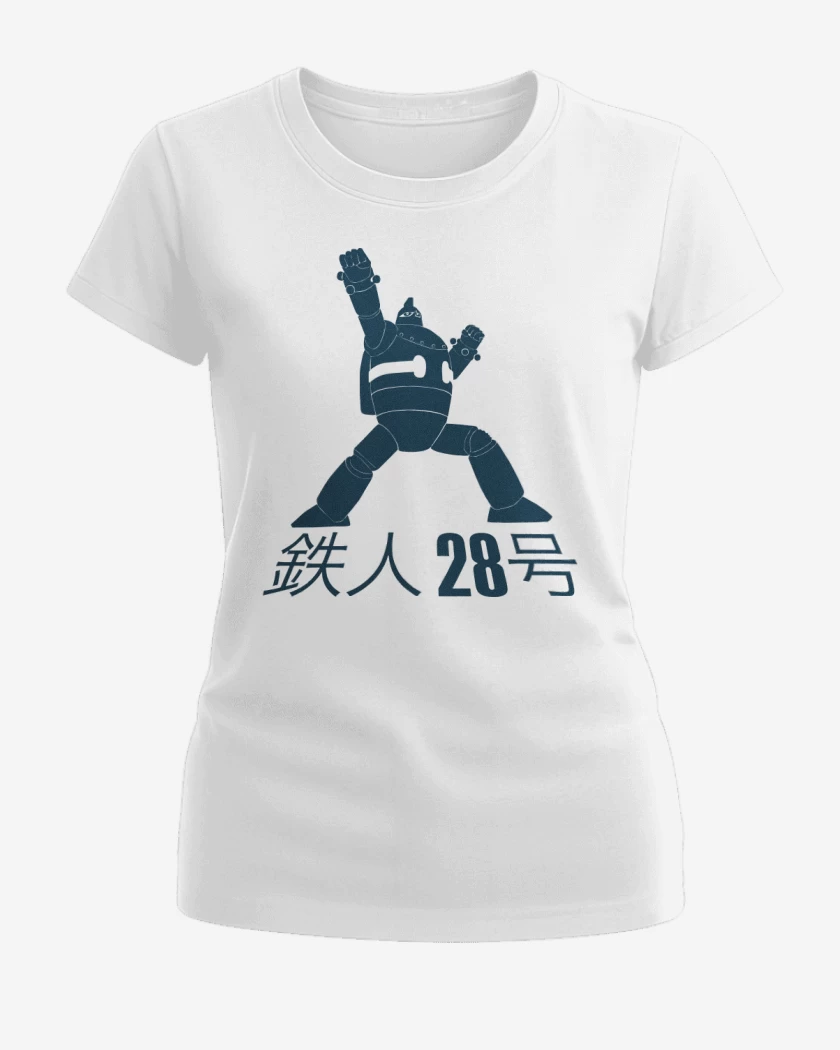 Polera de Mujer Blanco de Tetsujin 28-go