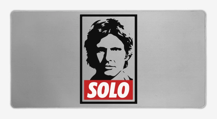 Mouse pad Gamer Gris Melange de Solo