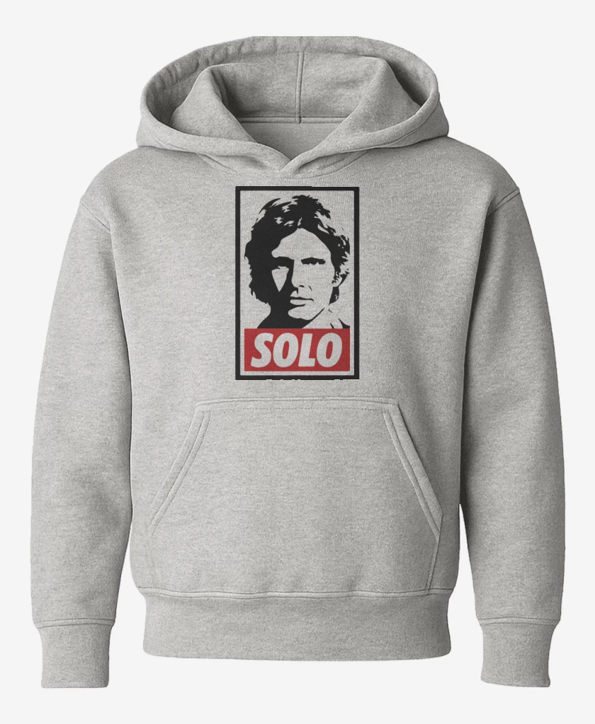 Poleron de niño Gris Melange de Solo