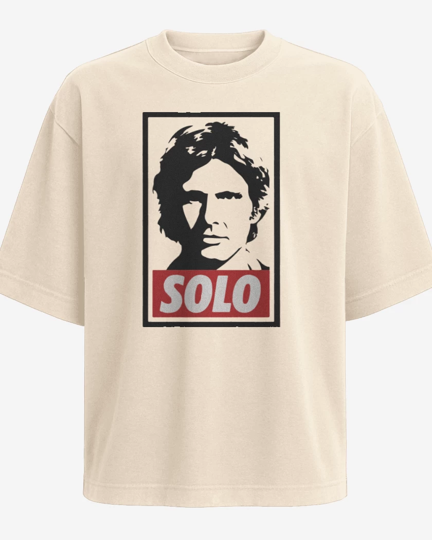 Polera Oversize Beige de Solo