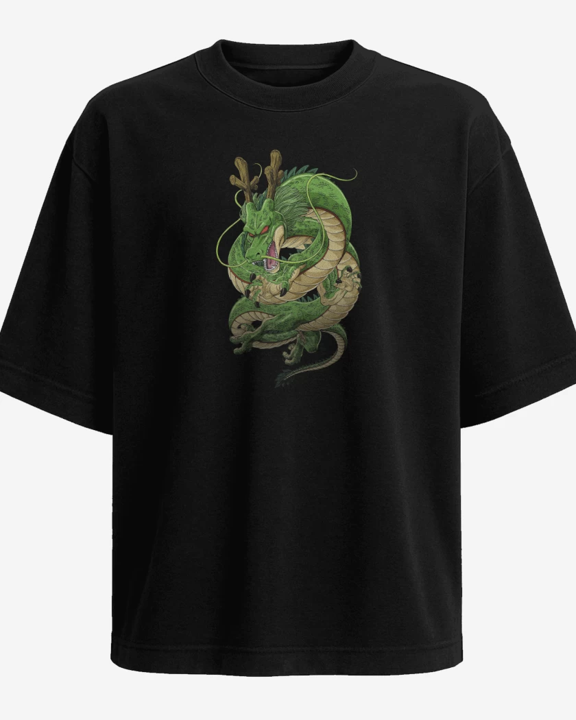 Polera Oversize Negro de Shen Long