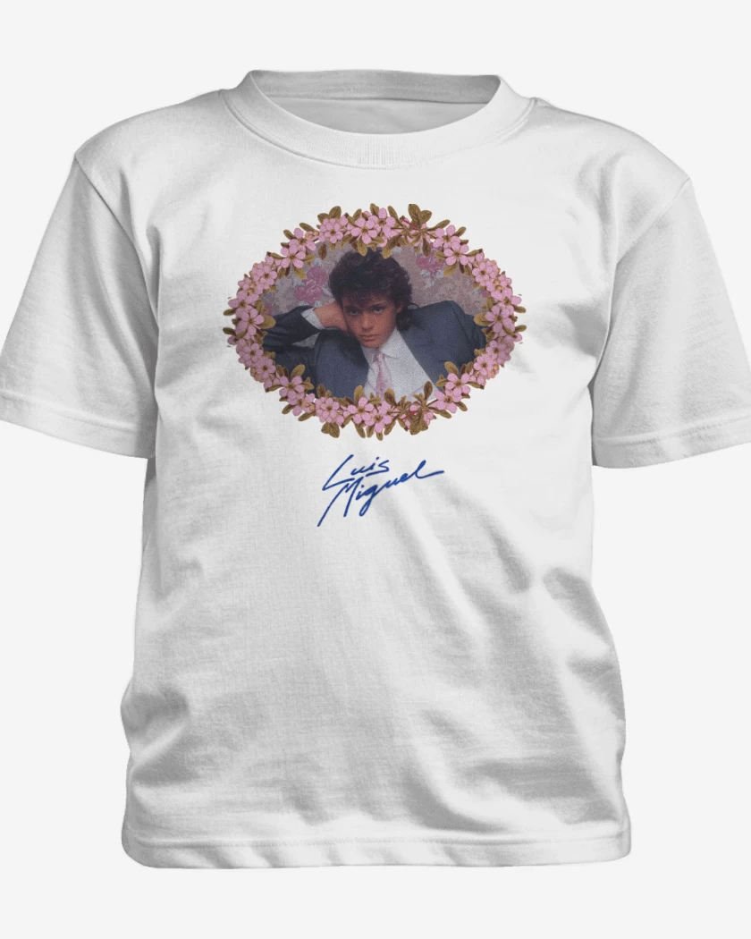 Polera de niño Blanco de Luis Miguel Joven
