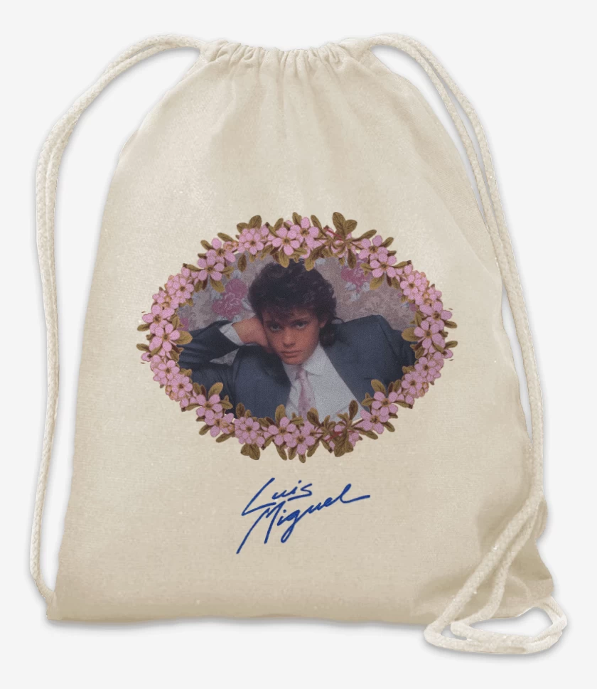 Mochila Blanco de Luis Miguel Joven
