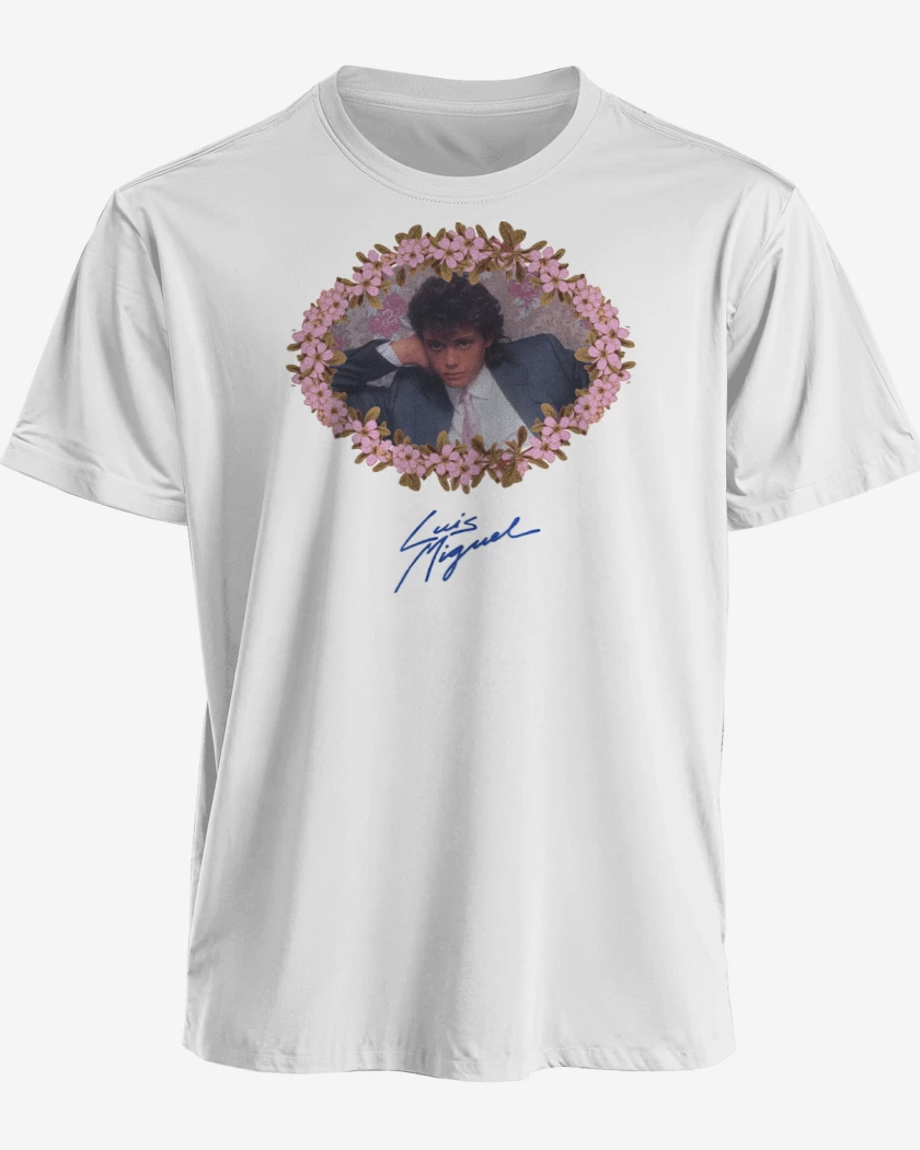 Polera premium Blanco de Luis Miguel Joven