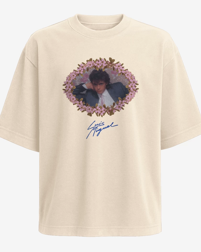 Polera Oversize Beige de Luis Miguel Joven