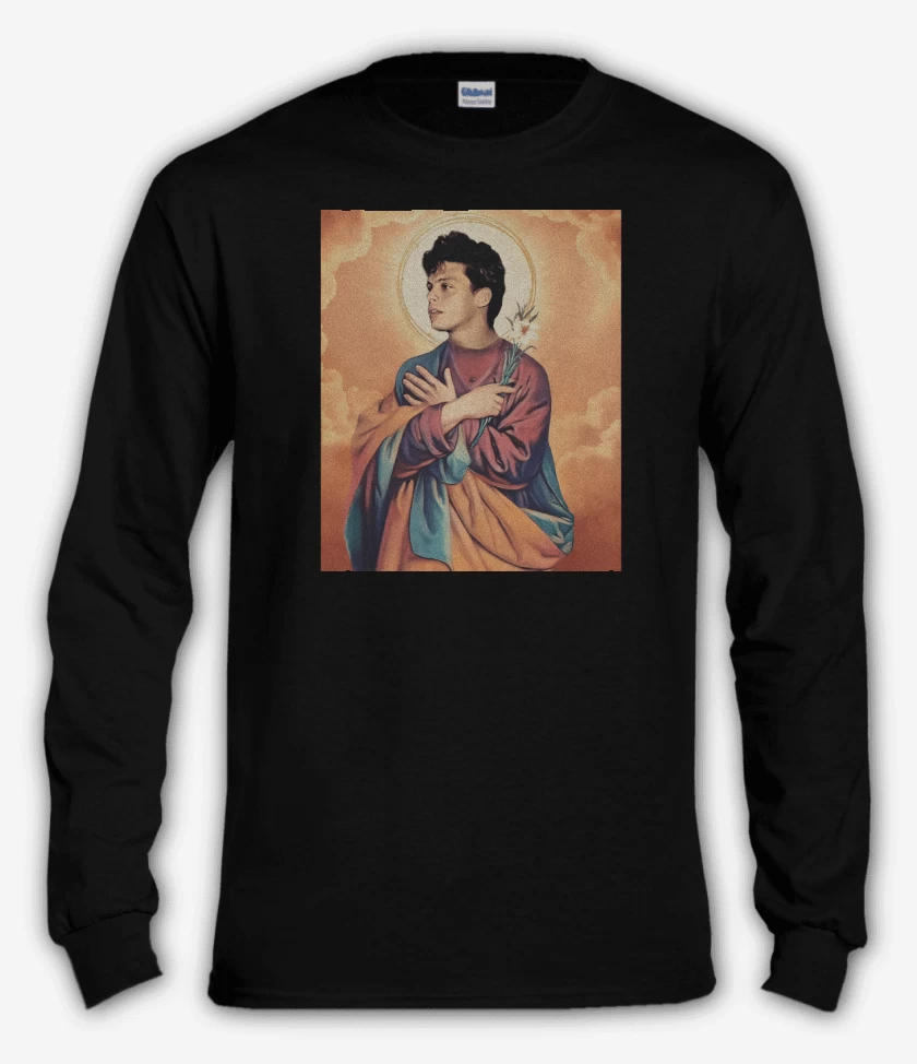 Polera manga larga Negro de San Luis Miguel