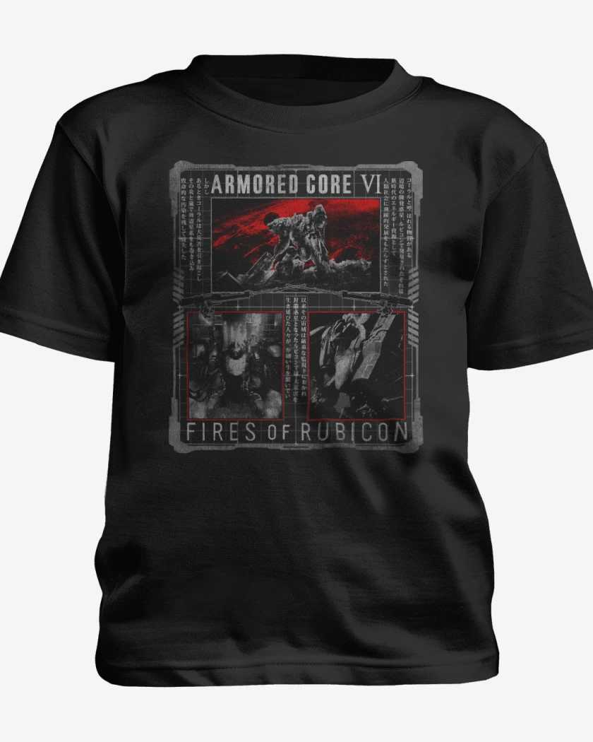 Polera de niño Armored Core IV Fires of Rubicon